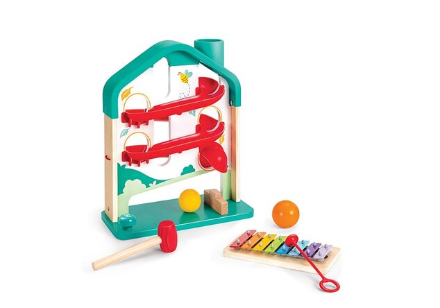 Hape Glasbena motorična steza z kroglicami