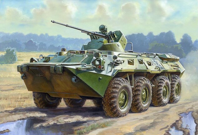 Model Kit military 3560 - BTR-80A Russian Personnel Carrier (1:35)