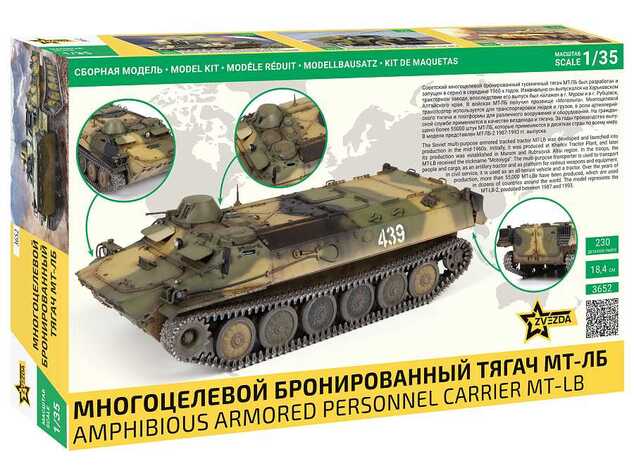 Modellbausatz Militär 3652 - MT-LB (1:35)