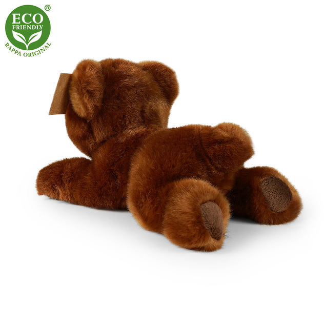 Plyšový medveď hnedý ležiaci 20 cm ECO-FRIENDLY