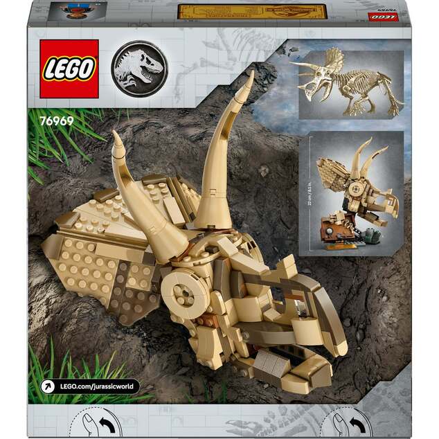 LEGO® Jurassic World  76969 Dinosaurie fosílie: Lebka triceratopsa
