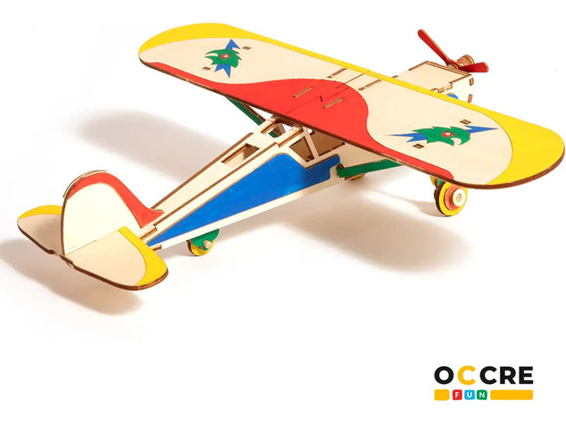 OCCRE Lietadlo Falcon stavebnica pre deti