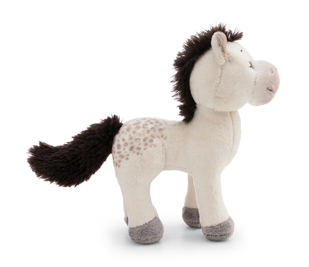 NICI plyš Pony Mony biely 17cm, GREEN