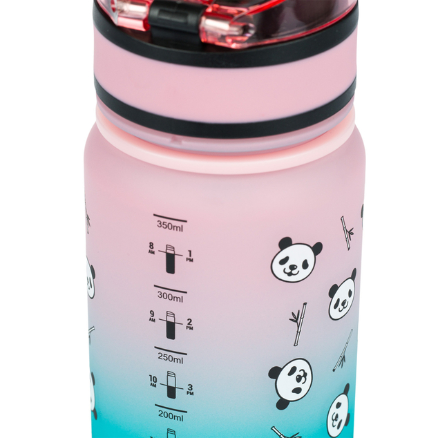 BAAGL Tritanová fľaša na nápoje Gradient Panda, 350 ml