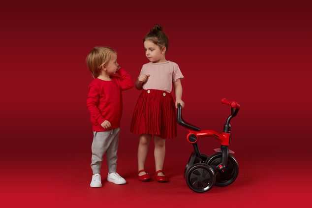 QPLAY Trojkolka Ant plus Rose