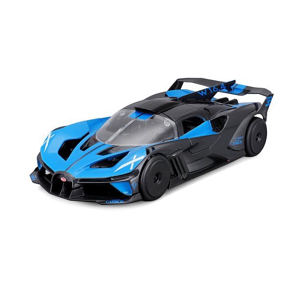 Maisto - Bugatti Bolide, metallo nero-blu, 1:24