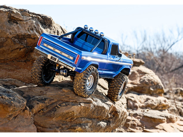 Traxxas TRX-4 Ford F-150 Ranger XLT 1:10 RTR hnedá metalíza