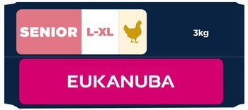 Krmivo EUKANUBA Senior Large rich in fresh chicken 3 kg