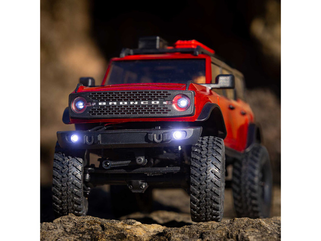 Axial SCX24 Ford Bronco 2021 1:24 4WD RTR červený
