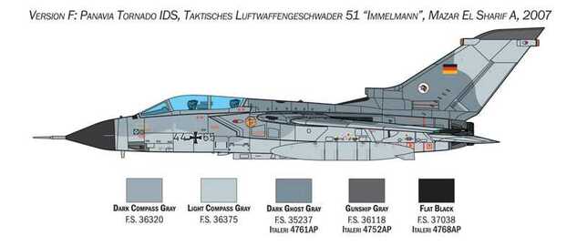 Model Kit War Thunder letadlo 35107 - Tornado GR.1/IDS (1:48)