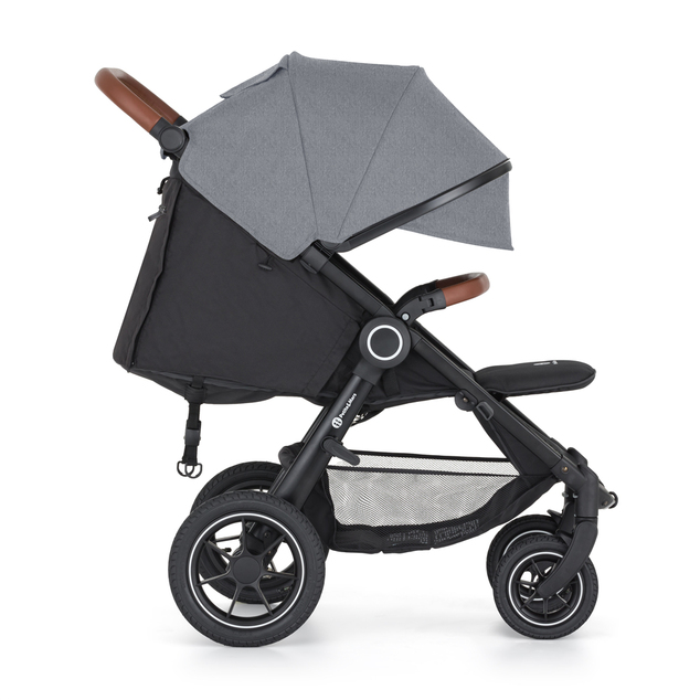 PETITE&amp;MARS Kočárek sportovní Street2 Air Oak Ultimate Grey