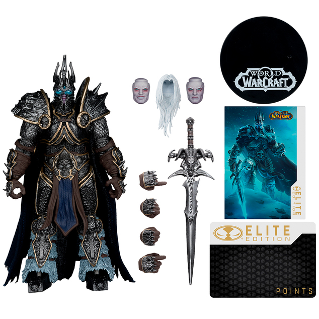 World of Warcraft Regele Lich 7in Figurină Deluxe McFarlane Ediția Elite #9