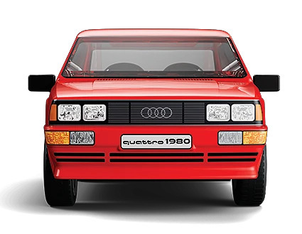 Cobi Audi Quattro (1980), 1:35, 88 k