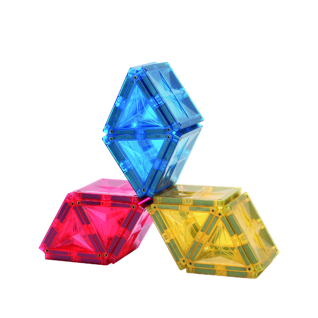 Cleverclixx Magnetická stavebnice Original Pack Intense – 60 ks