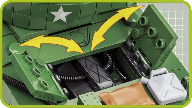 Cobi 2550 Sherman M4A3E2 Jumbo
