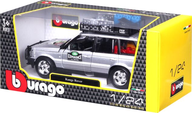 Bburago 1:24 Range Rover Silber