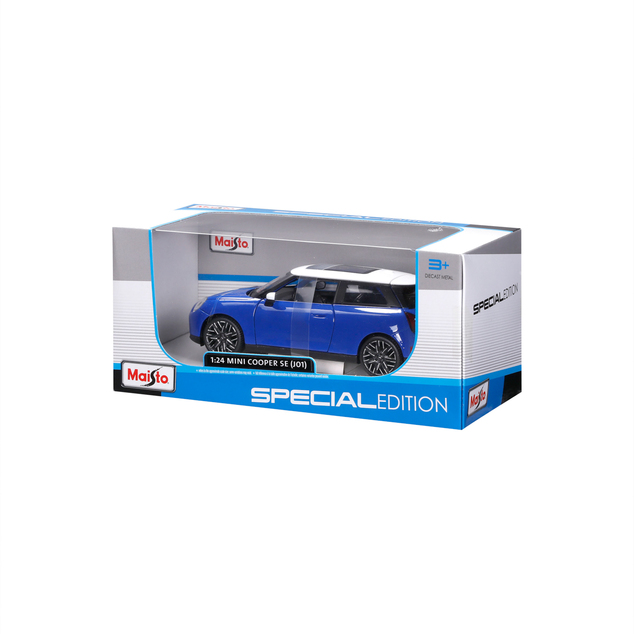 Maisto - Speciální edice - Mini Cooper SE, modrá, 1:24