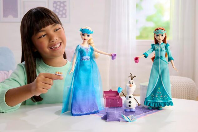 Mattel Disney Frozen, Anna &amp; Elsa set di bambole