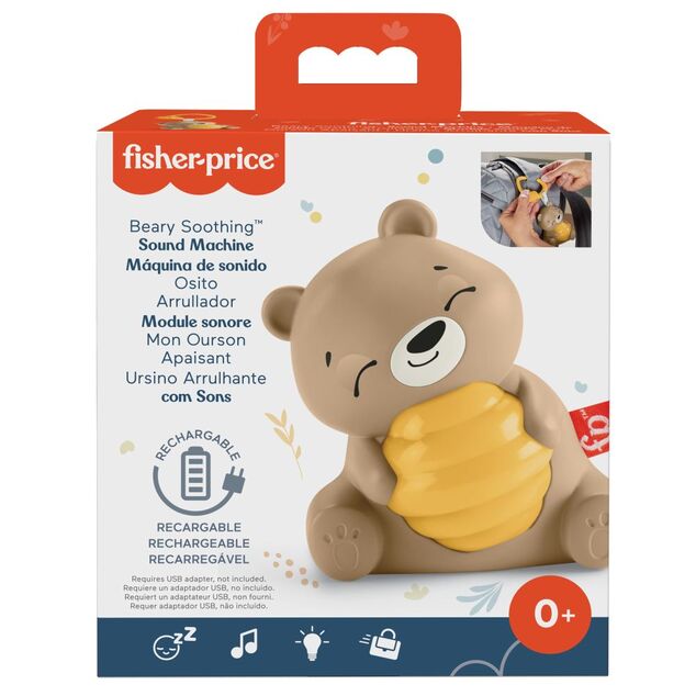 Fisher-Price Upokojujúci hrajúci macko