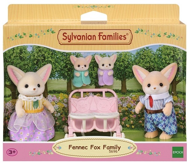 Sylvanian Families Rodina líšiek Fenek s dvojčatami