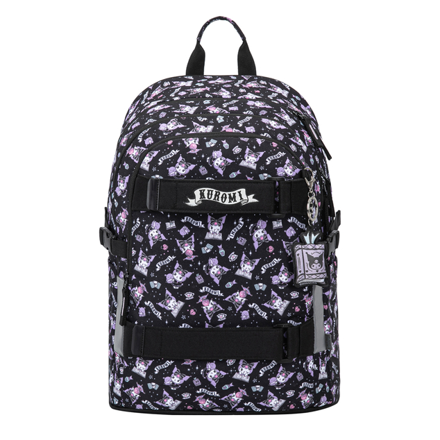 BAAGL SADA 5 Skate Kuromi Black: Rucksack, Federmäppchen, Sporttasche, Gürteltasche, Notebookhülle