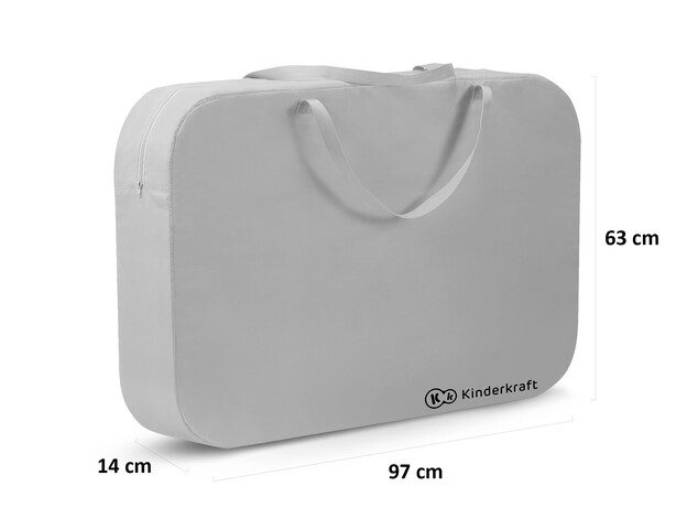Postieľka multifunkčná 4v1 Sofi Gray Kinderkraft 2019