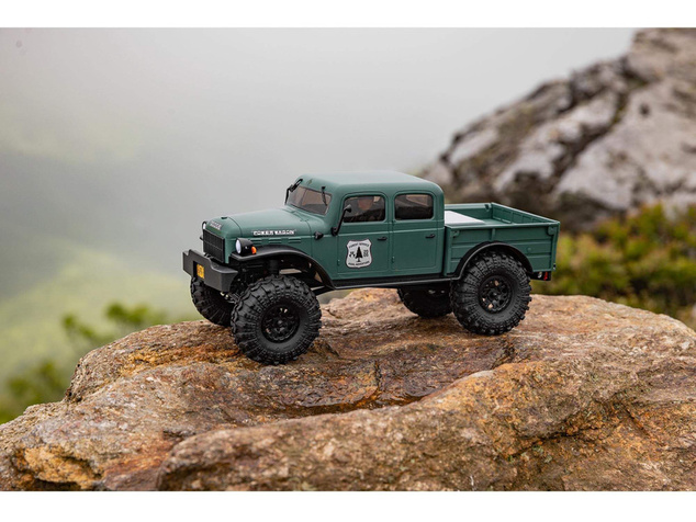 Axial SCX24 Dodge Power Wagon 1940 1:24 4WD oranžový