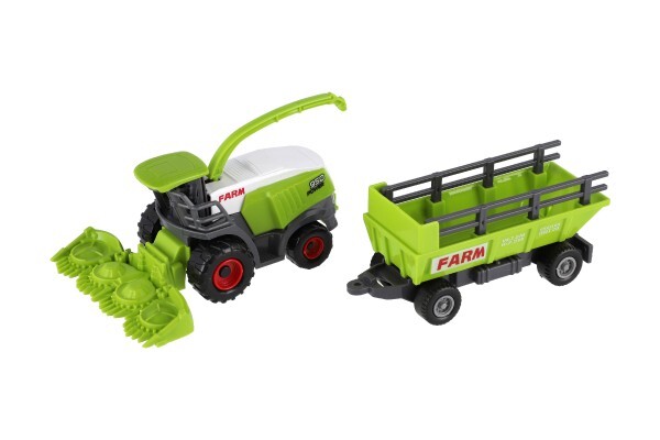 Kombajn/rezačka s vlekom plast 22cm na voľný chod