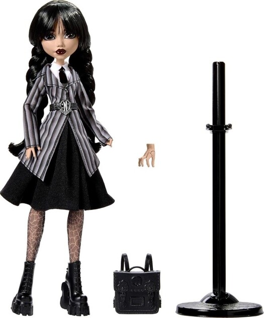Mattel Monster High X WEDNESDAY Srijeda Addams, HXJ04