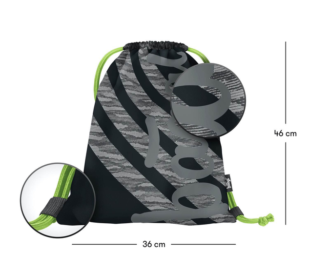 Geantă pentru skateboard BAAGL gri