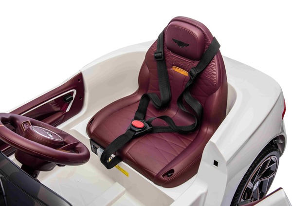 Elektrické autíčko Bentley Bacalar 12V, biele, Dvere otvárajúce sa nahor, 2.4 GHz diaľkové