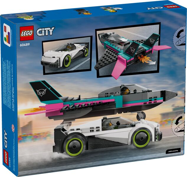 LEGO® City 60489 Stíhačka vs. auto