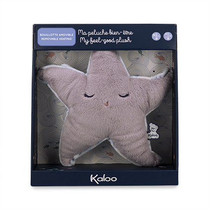 Kaloo Petit Calme Plyšová morská Hviezdica s levanduľovým vankúšom pre lepší spánok 22 cm