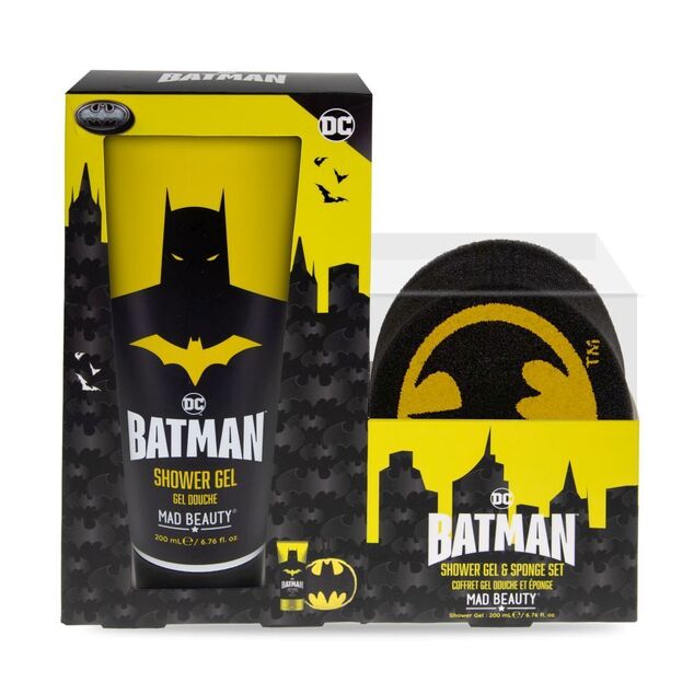 Mad Beauty Fürdőszett mosdószivaccsal Batman