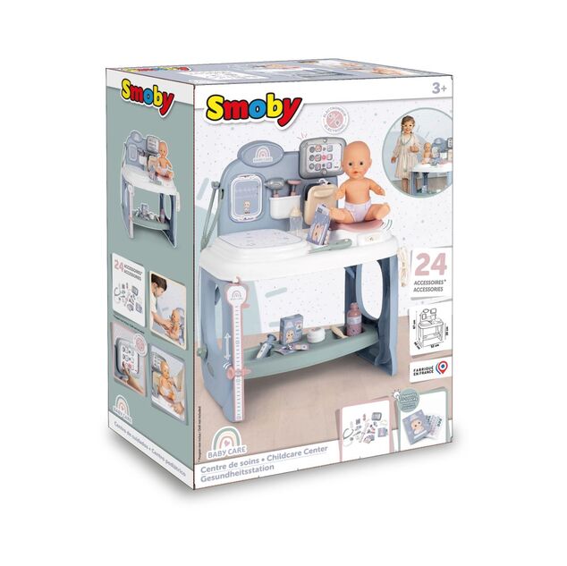 Smoby Baby Care Center s príslušenstvom