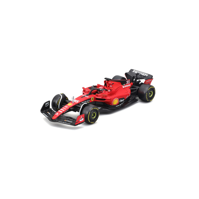 Bburago 1:43 Formel F1 Ferrari Scuderia SF-24 (2024) Nr.16 Charles Leclerc - mit Fahrer