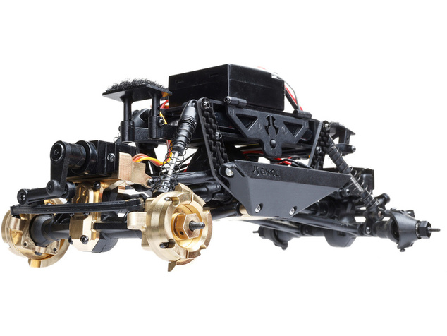 Axial držiak serva mosadz 9.0g: SCX24, AX24