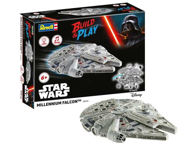 Build &amp; Play SW 06566 - Millennium Falcon (1:164)