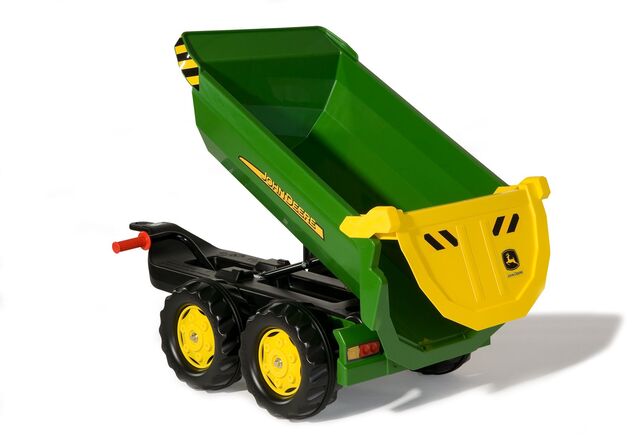 Rollytoys Vlečka 2osá John Deere "Halfpipe"