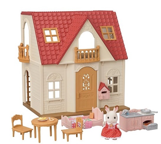 Sylvanian Families Základný dom s červenou strechou nový