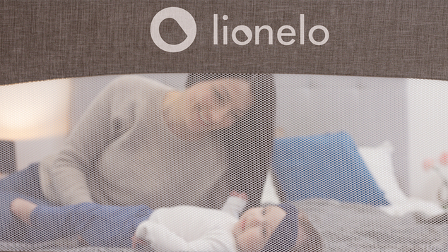LIONELO Detská zábrana Eva Beige Melange