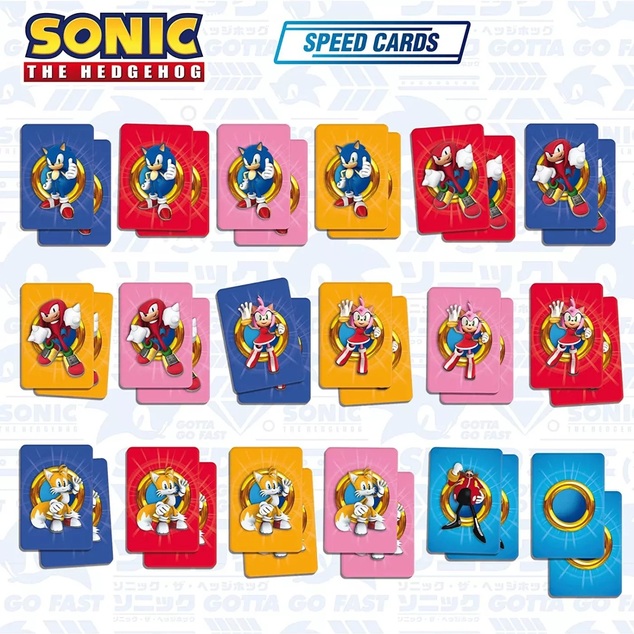 Lisciani Sonic Speed Card kartová hra 2-4 hráči