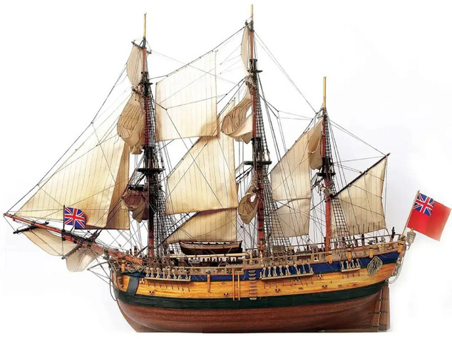 OCCRE HMS Endeavour 1:54 комплект