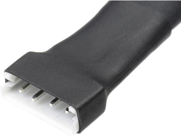 Konverzný balančný kábel 3S-XH - 3S-EH 22AWG 10cm