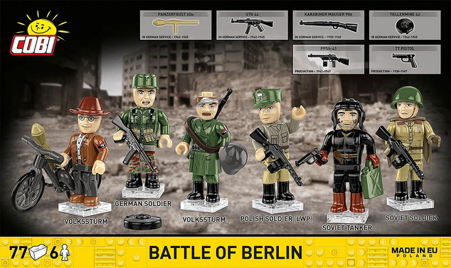 Cobi Bitka za Berlin 1945, 77 k, 6 f