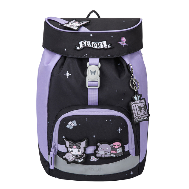 BAAGL SET 3 Airy Kuromi Fortune Dream: zaino, astuccio, sacchetto GRS