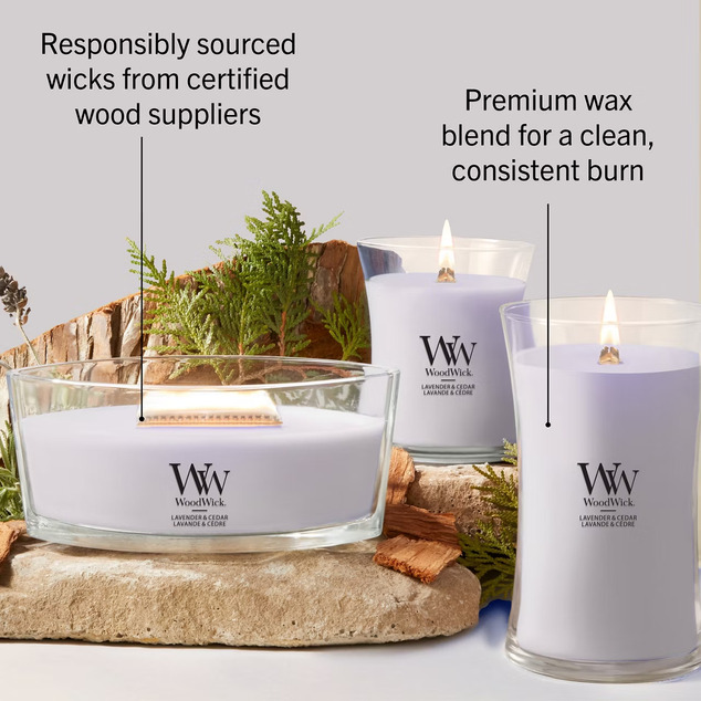 WW Kerze Klein Lavendel &amp; Zeder
