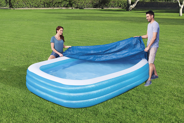 Bestway 58108 Rechteckige Poolabdeckung 305 x 183 cm