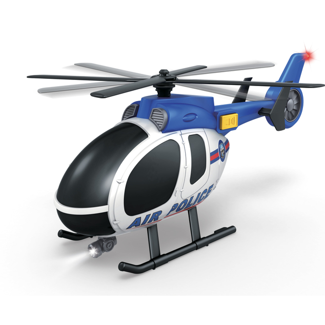 CITY SERVICE CAR - 1:12 Policajný ťahač s vrtuľníkom a autom
