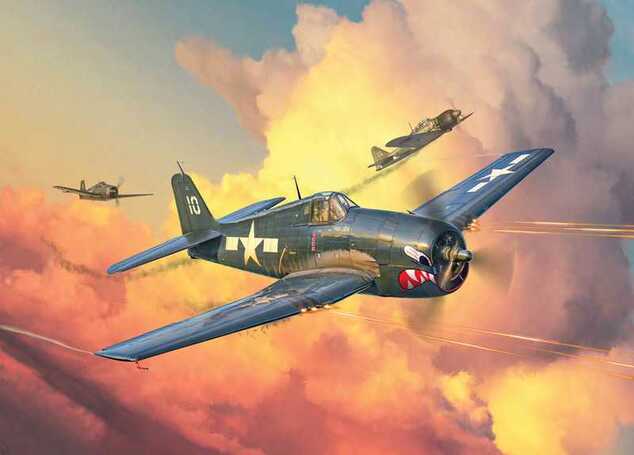 Model Kit repülőgép 91213 - F6F-3/5 Hellcat (1:72)